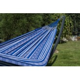 Hamac de grădină cu cadru galvanizat pentru 2 persoane, Hamac dublu 230x160 cm, Pereira 200 kg - Baltica