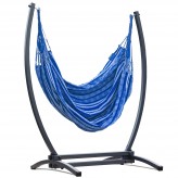 Potenza Pereira XL Scaun Suspendat cu Cadru Gazela I 180x140 cm, 160kg I albastru