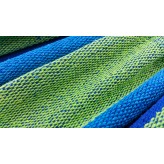 Potenza Acadia XL hamac cu stâlp cu cadru galvanizat Tytan pentru 2 persoane I Hamac- 220x160, 200kg I Verde / Albastru