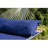 Hamac cu bara de grădină Panama 210x140cm, 200kg - Albastru