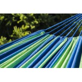 Potenza Hamac Potenza cu cadru galvanizat - 220kg pentru 2 persoane I hamac - 220x160, 200kg I Cocoon - verde-albastru