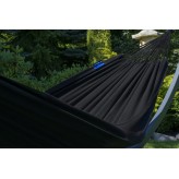 Hamac Potenza cu cadru galvanizat - 220 kg pentru 2 persoane I hamac - 220x160, 200kg I Cocoon - negru
