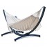 Potenza Santia XL hamac cu cadru din aluminiu - 200kg I Hamac- 220x160, 200kg I Cocoon - Ecru