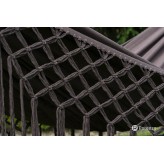 Hamac de grădină cu cadru suport pentru 2 persoane, Boho Medelin Hamac dublu 230x160 cm, 200 kg - Maro