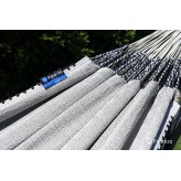 Hamac de grădină cu cadru galvanizat Tytan suport pentru 2 persoane, Solid galvanizad cadru, Medelin 230x160cm I B&W