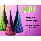 Potenza Milo Cocoon peșteră suspendată pentru copii cu pernă 100% bumbac max 100kg leagăn suspendat I Violet